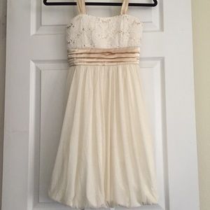 ✨💛Gold and Cream Sparkle Dress💛✨